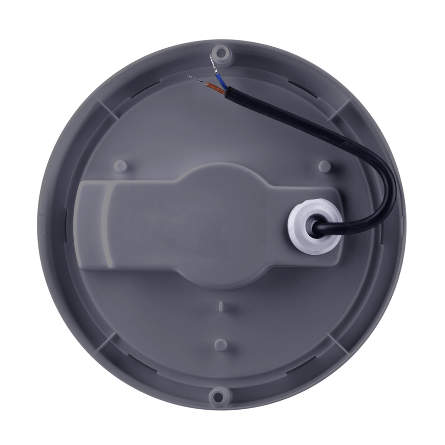 Udendørs LED væglampe LED/20W/230V 4000K IP54 grå rund
