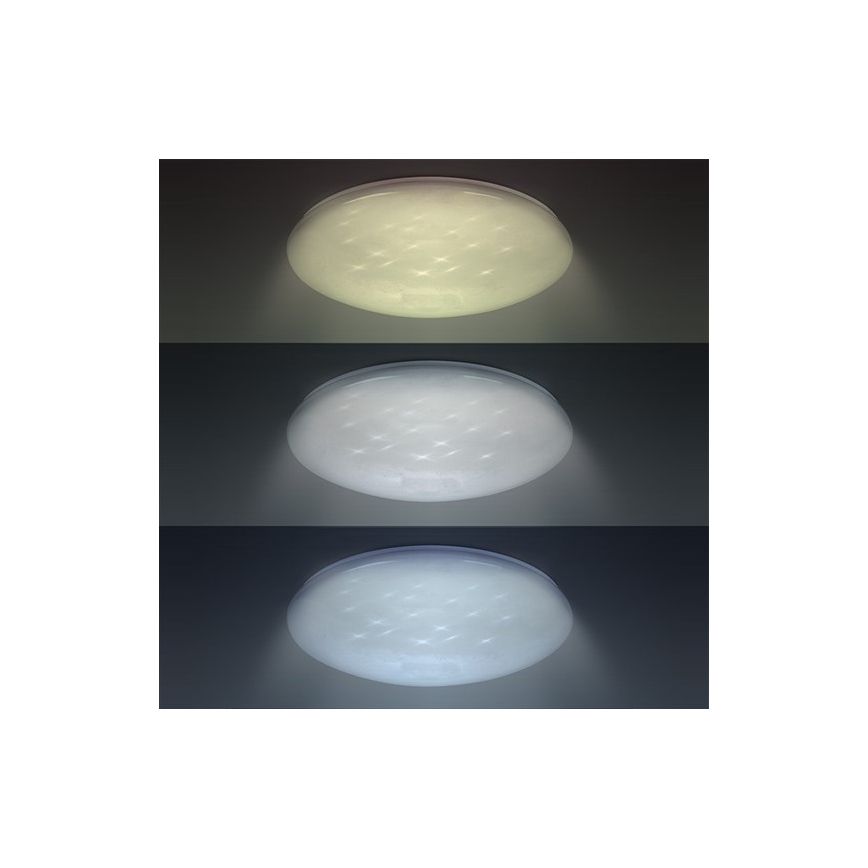 LED loftlampe dæmpbar STAR LED/24W/230V + fjernbetjening