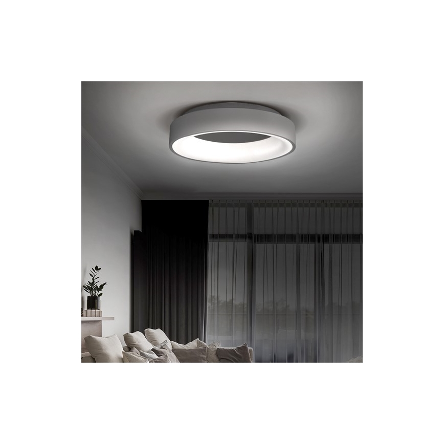 LED lysdæmper loftslampe TREVISO LED/48W/230V + Fjernbetjening