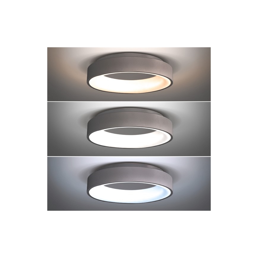 LED lysdæmper loftslampe TREVISO LED/48W/230V + Fjernbetjening