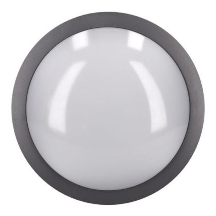 Udendørs LED loftlampe SIENA LED/20W/230V IP54 diameter 23 cm antracit