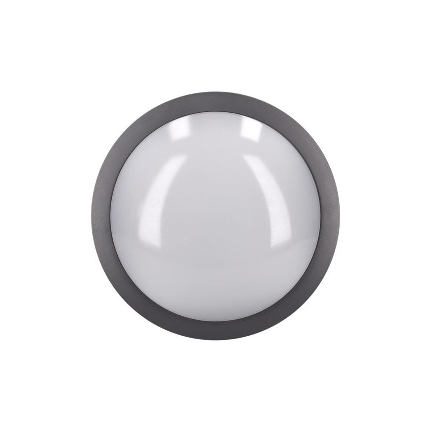 Udendørs LED loftlampe SIENA LED/20W/230V IP54 diameter 23 cm antracit
