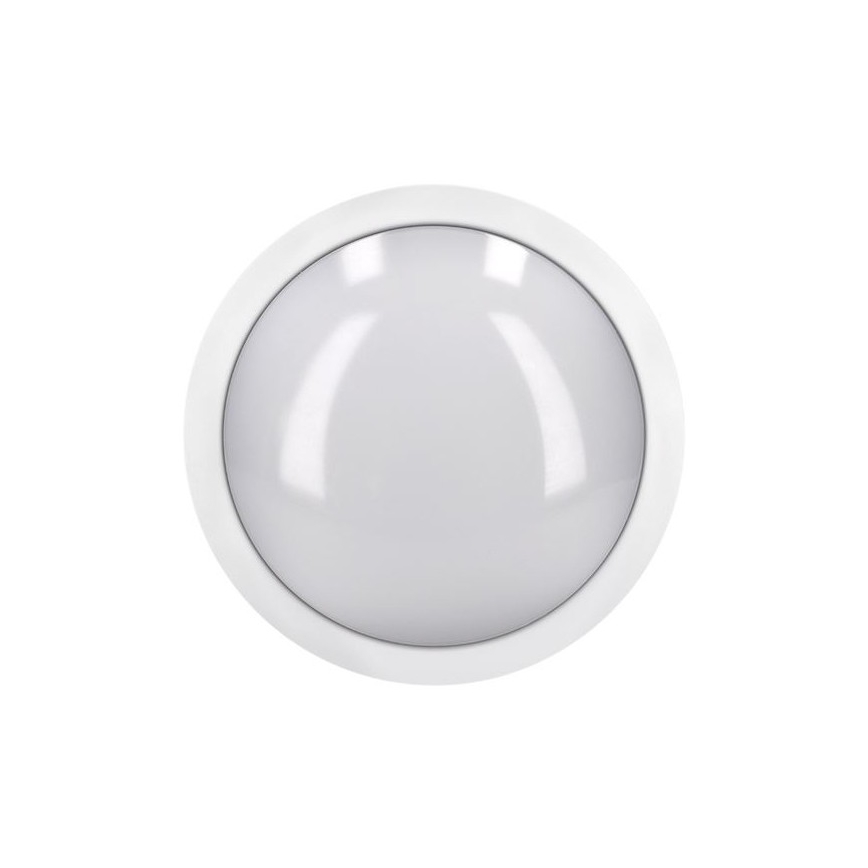 Udendørs LED loftlampe SIENA LED/20W/230V IP54 diameter 23 cm hvid