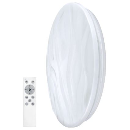 LED loftlampe dæmpbar RGB-farver WAVE LED/30W/230V Wi-Fi Tuya + fjernbetjening