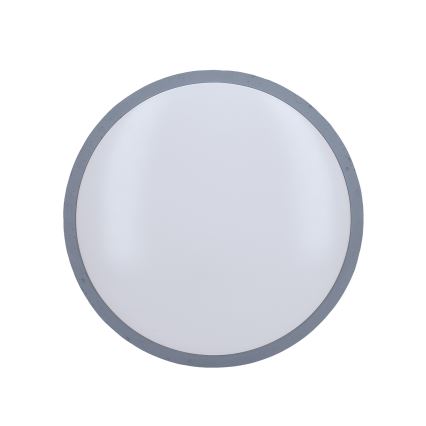 LED loftlampe dæmpbar GREY LED/48W/230V 3000-6500K grå diameter 38 cm + fjernbetjening