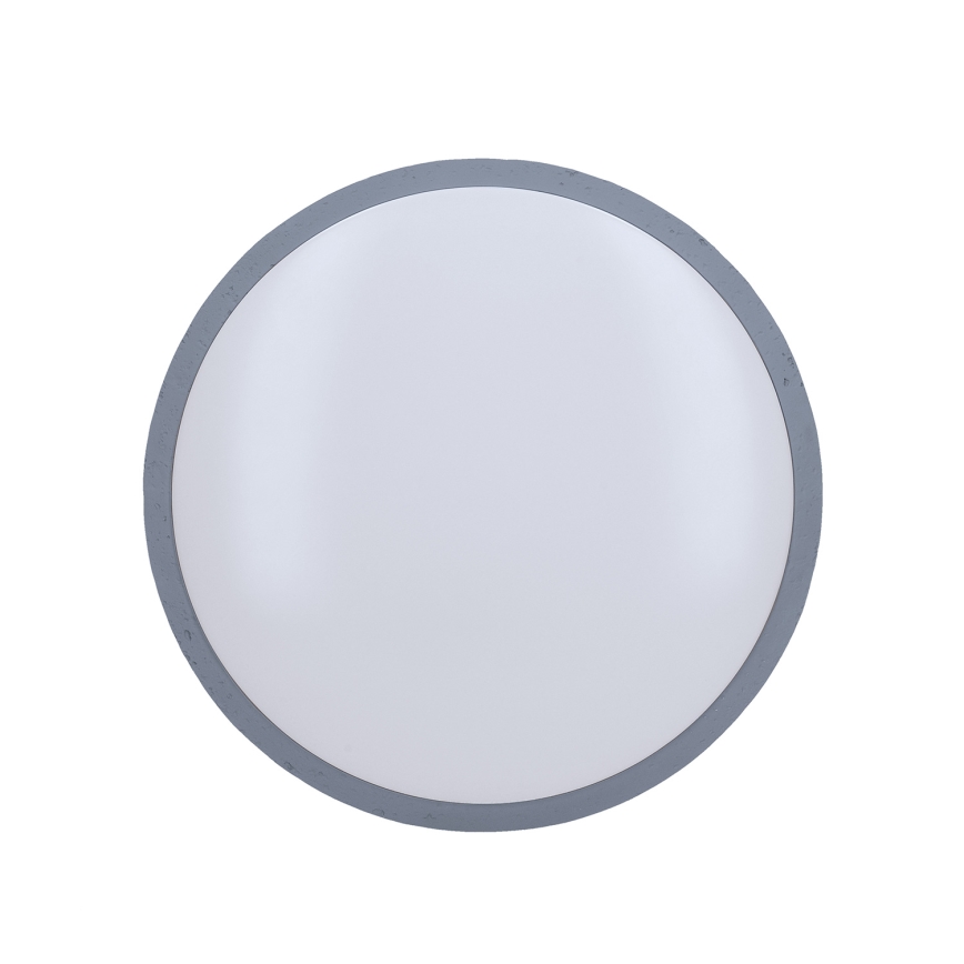 LED loftlampe dæmpbar GREY LED/48W/230V 3000-6500K grå diameter 38 cm + fjernbetjening