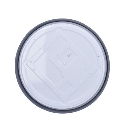 LED loftlampe dæmpbar GREY LED/48W/230V 3000-6500K grå diameter 38 cm + fjernbetjening