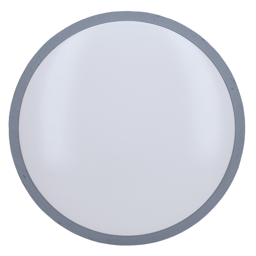 LED loftlampe dæmpbar GREY LED/60W/230V 3000-6500K grå diameter 49 cm + fjernbetjening