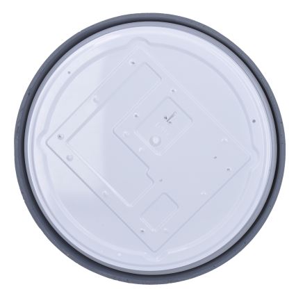 LED loftlampe dæmpbar GREY LED/60W/230V 3000-6500K grå diameter 49 cm + fjernbetjening