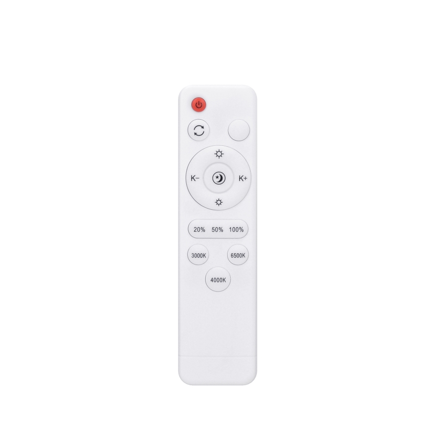 LED loftlampe dæmpbar GREY LED/60W/230V 3000-6500K grå diameter 49 cm + fjernbetjening