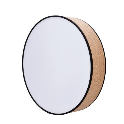 LED loftlampe dæmpbar BROWNIE LED/48W/230V 3000-6500K brun diameter 40 cm + fjernbetjening