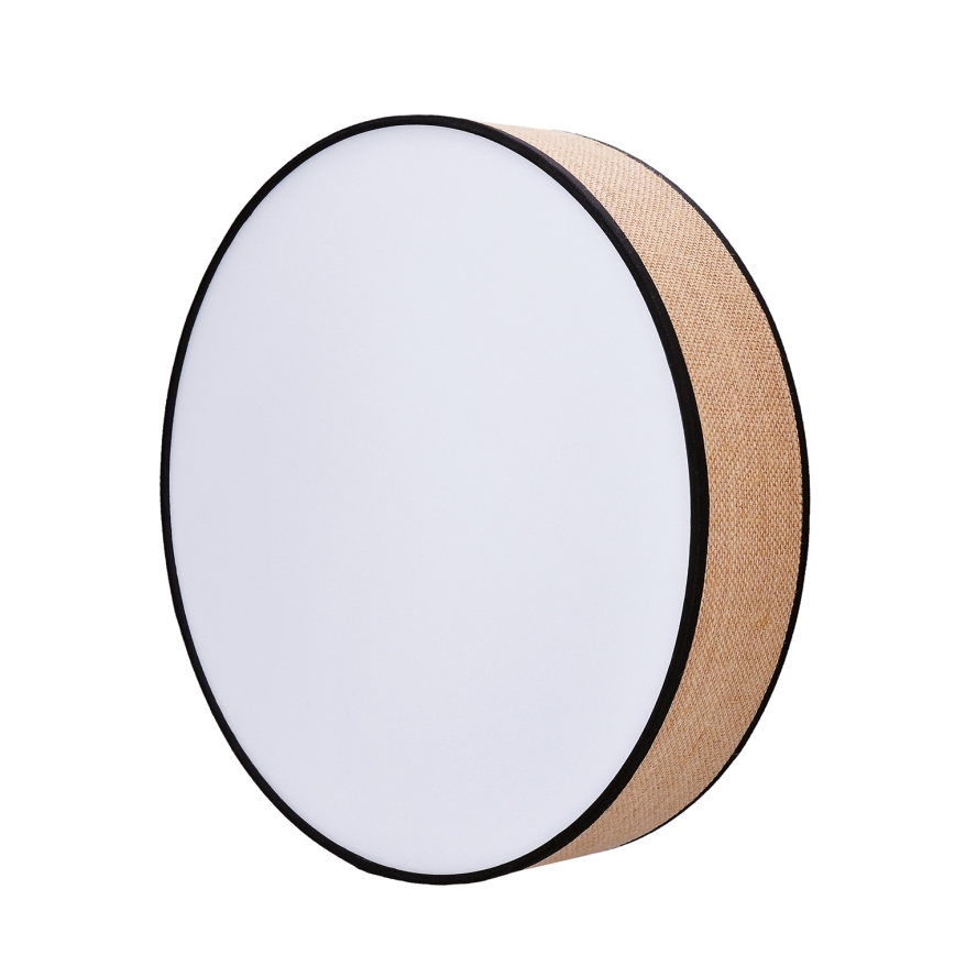 LED loftlampe dæmpbar BROWNIE LED/60W/230V 3000-6500K brun diameter 50 cm + fjernbetjening