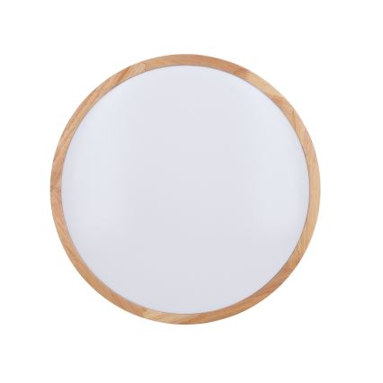 LED loftlampe dæmpbar WOODY LED/48W/230V 3000-6500K eg diameter 38 cm + fjernbetjening