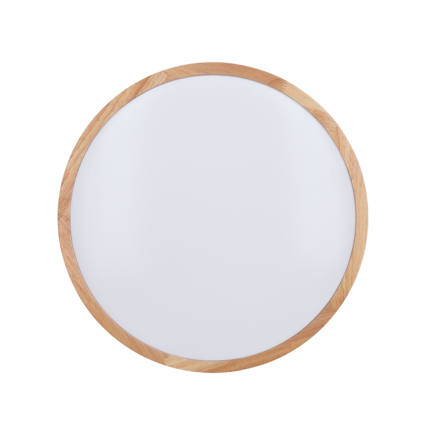 LED loftlampe dæmpbar WOODY LED/48W/230V 3000-6500K eg diameter 38 cm + fjernbetjening