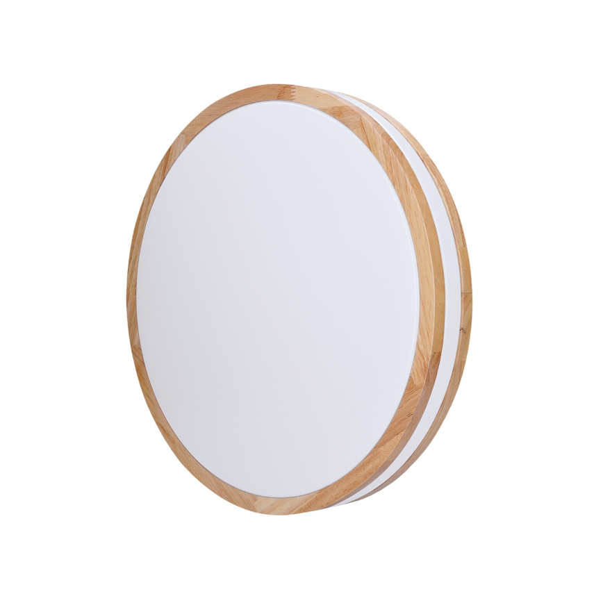 LED loftlampe dæmpbar WOODY LED/48W/230V 3000-6500K eg diameter 38 cm + fjernbetjening