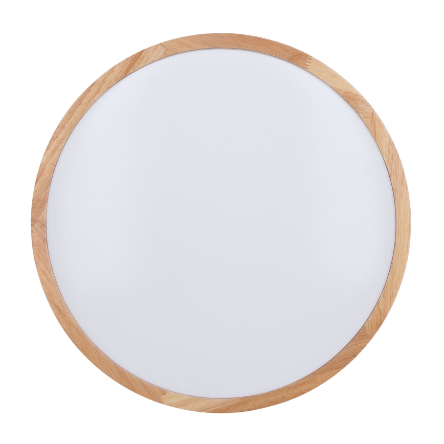 LED loftlampe dæmpbar WOODY LED/60W/230V 3000-6500K eg diameter 50 cm + fjernbetjening