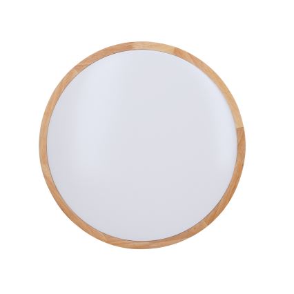 LED loftlampe dæmpbar SOLID OAK LED/60W/230V 3000-6500K eg diameter 51 cm + fjernbetjening