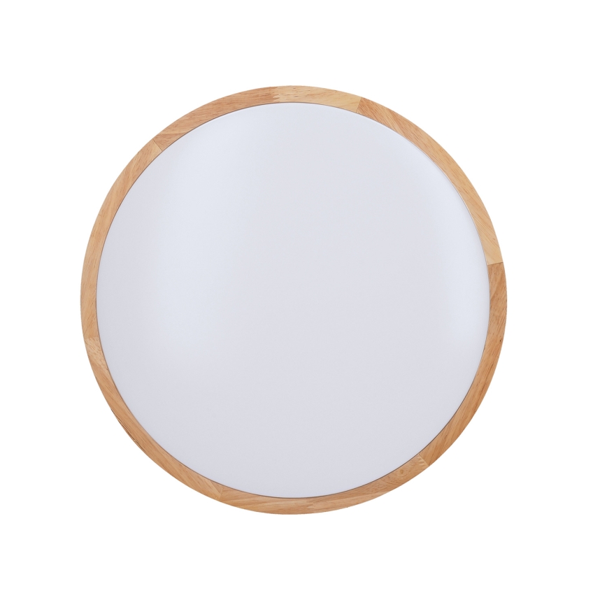 LED loftlampe dæmpbar SOLID OAK LED/60W/230V 3000-6500K eg diameter 51 cm + fjernbetjening