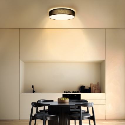 LED loftlampe dæmpbar PENLEY LED/48W/230V 3000-6500K diameter 40 cm sort + fjernbetjening