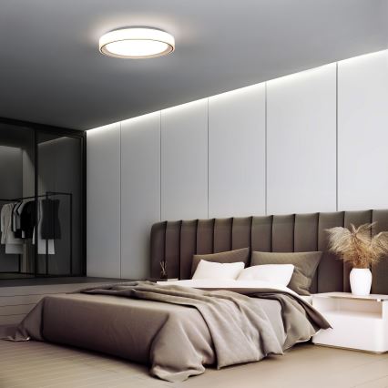 LED loftlampe dæmpbar RGB-farver FLOCO LED/30W/230V 3000-6500K + RGB/6W diameter 40cm + fjernbetjening