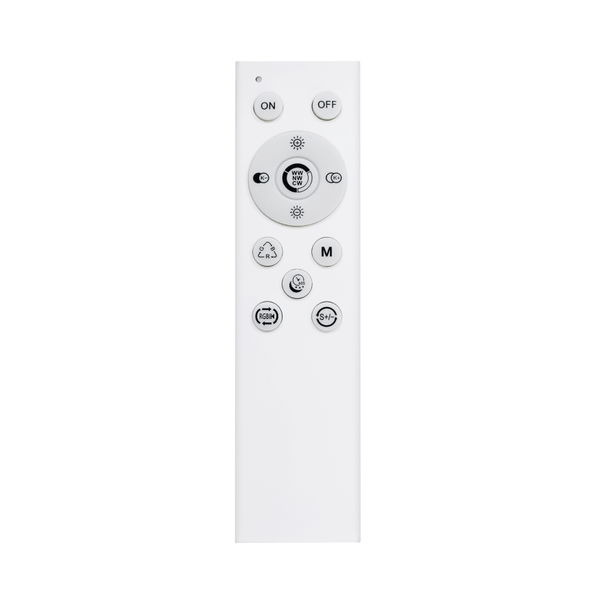 LED loftlampe dæmpbar RGB-farver FLOCO LED/30W/230V 3000-6500K + RGB/6W diameter 40cm + fjernbetjening