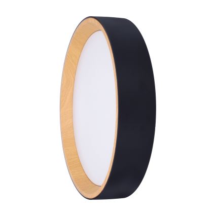 LED loftlampe dæmpbar LARIOS LED/48W/230V 3000-6500K diameter 39 cm sort + fjernbetjening