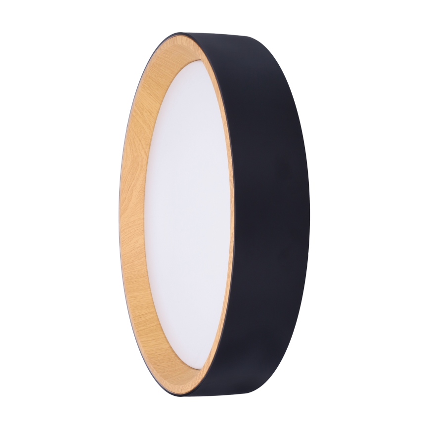 LED loftlampe dæmpbar LARIOS LED/48W/230V 3000-6500K diameter 39 cm sort + fjernbetjening