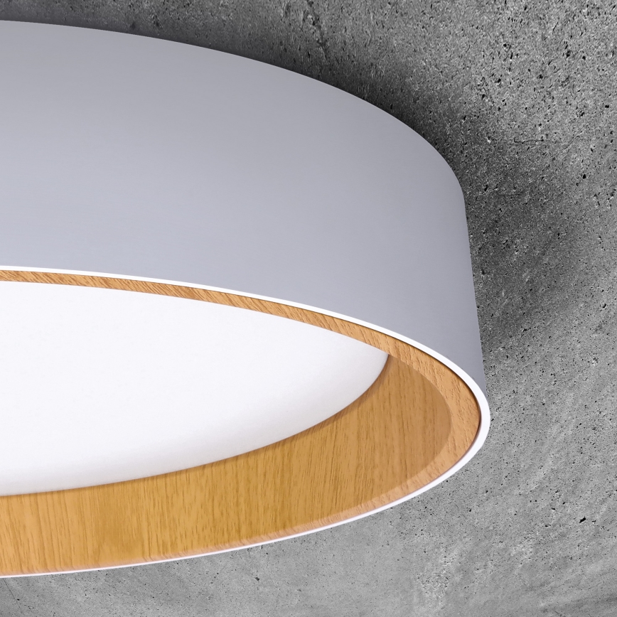 LED loftlampe dæmpbar LARIOS LED/48W/230V 3000-6500K diameter 39 cm hvid + fjernbetjening