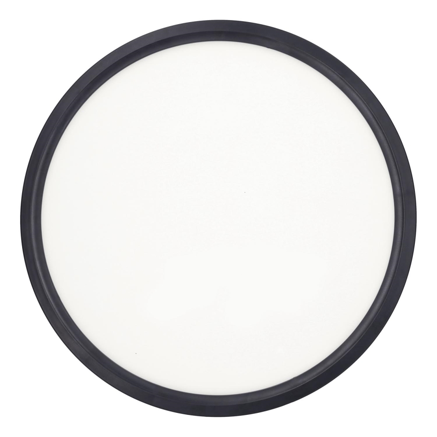 LED loftlampe dæmpbar ESTELA LED/36W/230V diameter 30 cm sort + fjernbetjening