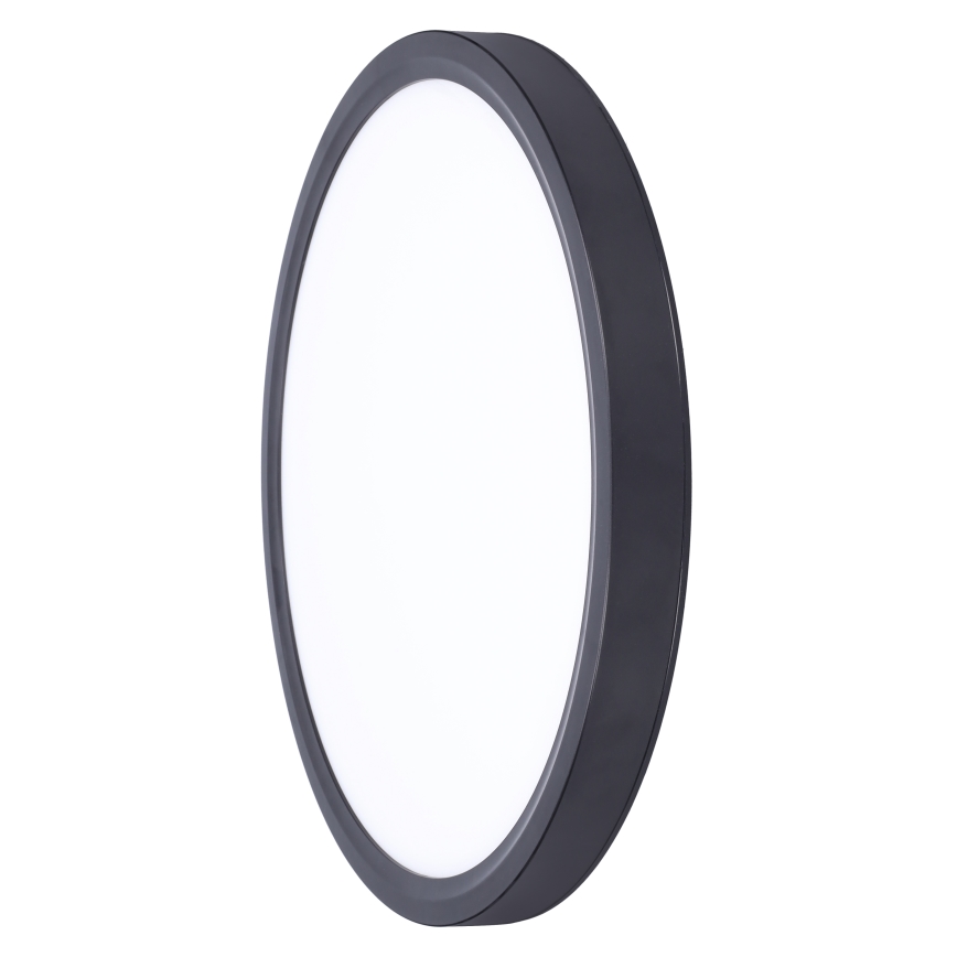 LED loftlampe dæmpbar ESTELA LED/36W/230V diameter 30 cm sort + fjernbetjening
