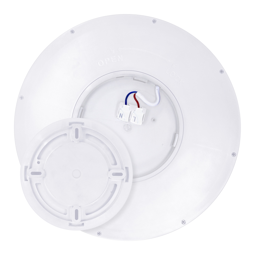 LED loftlampe dæmpbar ESTELA LED/36W/230V diameter 30 cm hvid + fjernbetjening
