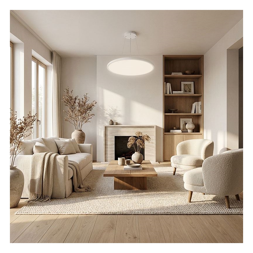 LED dæmpbar loftpendel, overflademonteret LED/40W/230V 3000-6500K + fjernbetjening