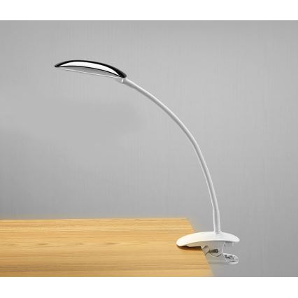 LED bordlampe dæmpbar base og klips LED/5W/230V