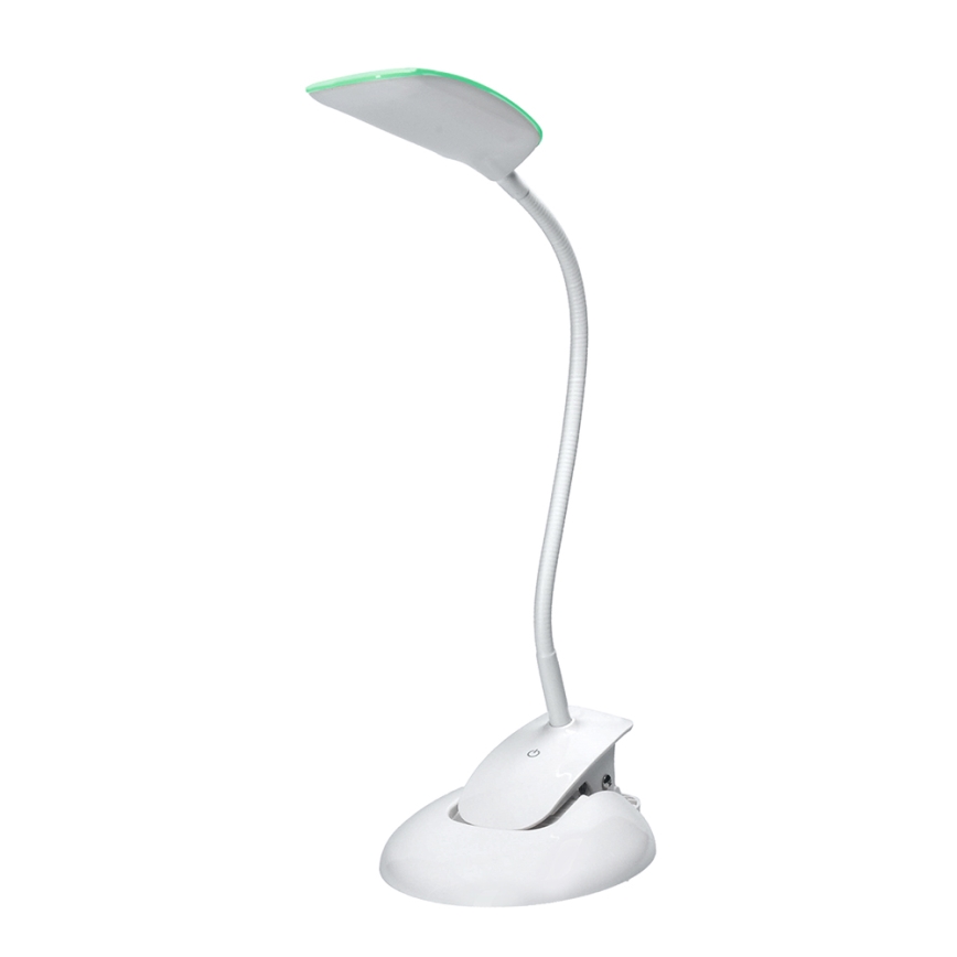 LED bordlampe dæmpbar base og klips LED/5W/230V