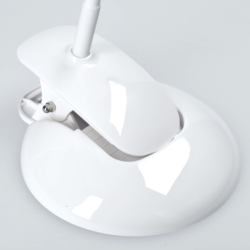 LED bordlampe dæmpbar base og klips LED/5W/230V