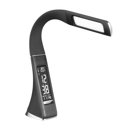 LED bordlampe med display dæmpbar LED/6W/230V sort
