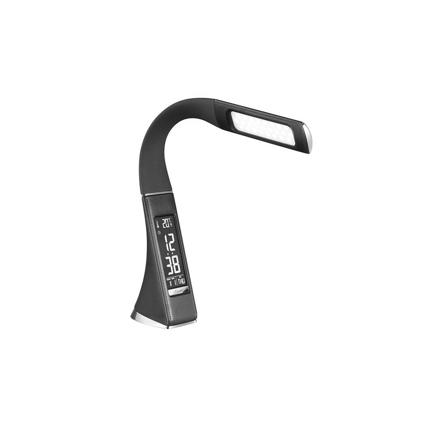LED bordlampe med display dæmpbar LED/6W/230V sort