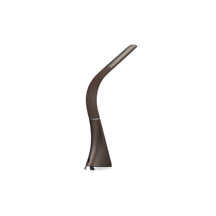 LED bordlampe m. display display LED/6W/230V brun