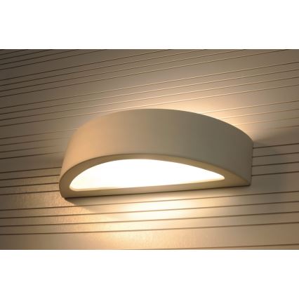 Væglampe ATENA 1xE27/60W/230V 40,5 cm hvid