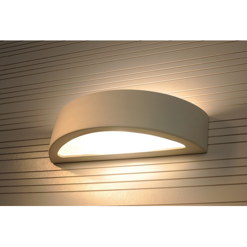 Væglampe ATENA 1xE27/60W/230V 40,5 cm hvid
