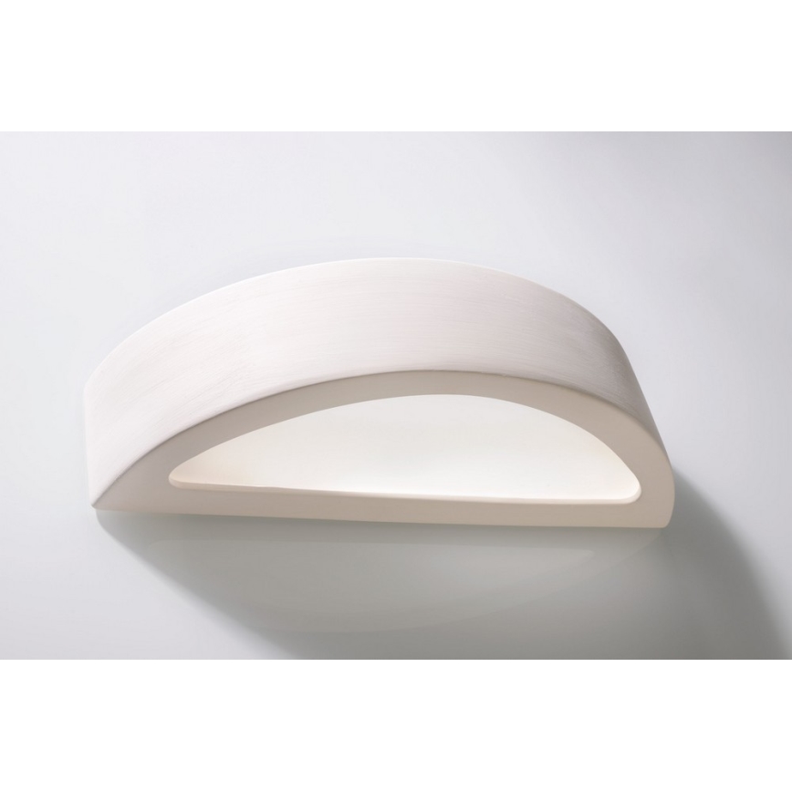 Væglampe ATENA 1xE27/60W/230V 40,5 cm hvid