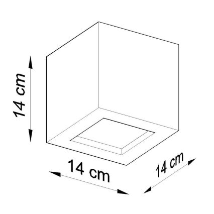 Væglampe LEO 1xE27/60W/230V hvid