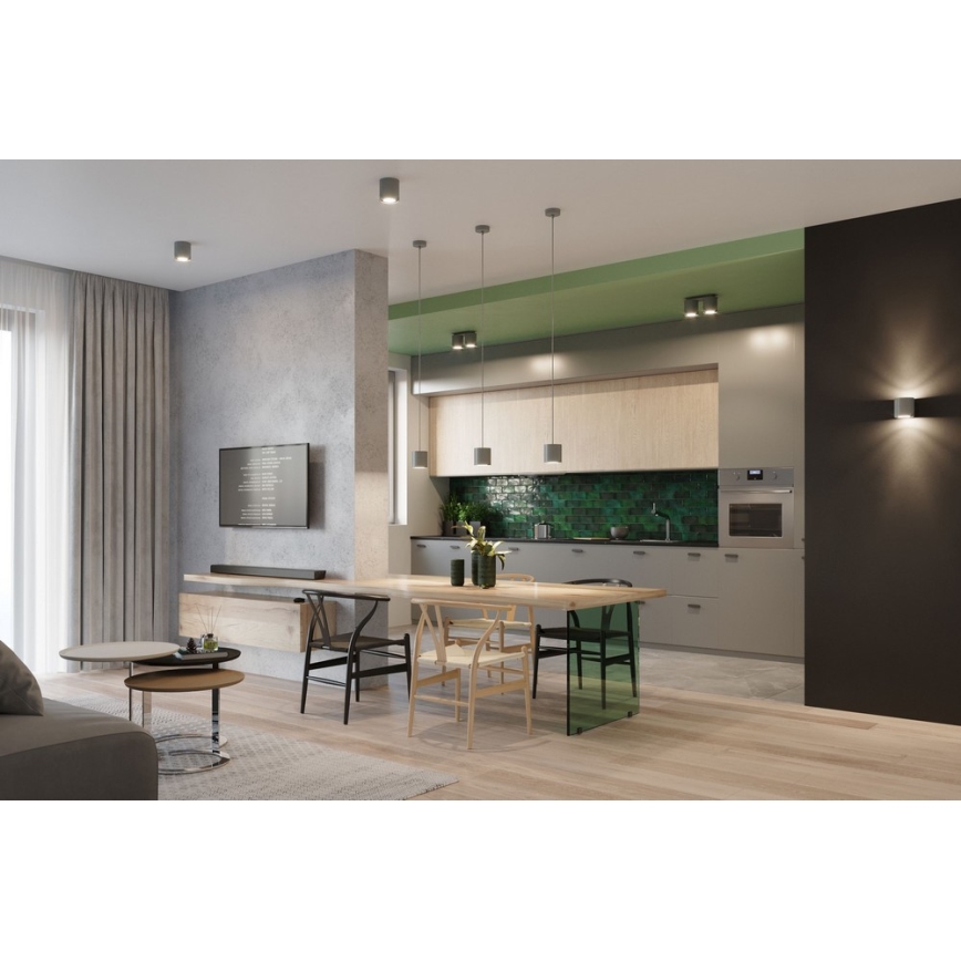 Spotlampe ORBIS 1 1xGU10/10W/230V grå