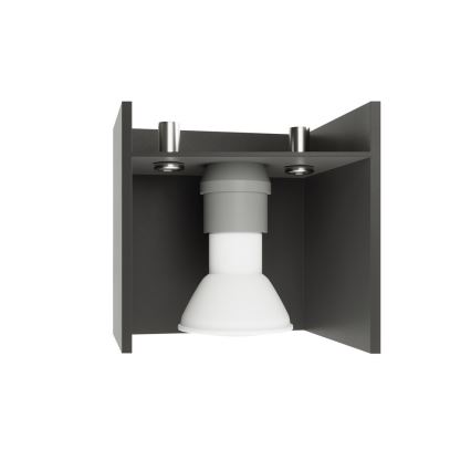 Spotlampe QUAD 1 1xGU10/10W/230V sort