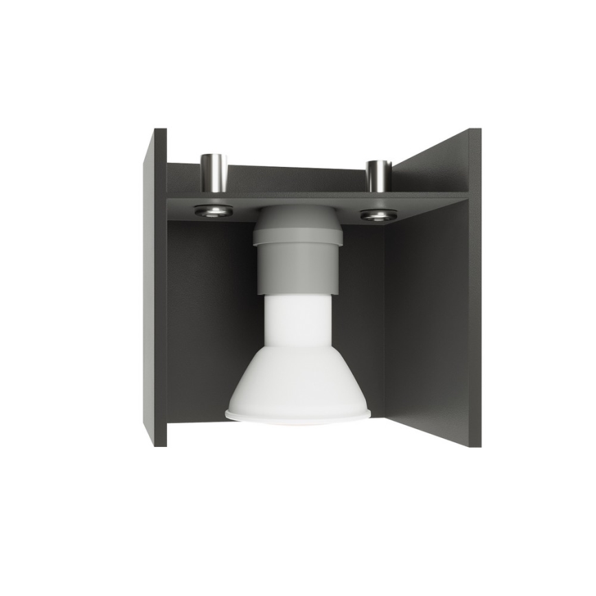 Spotlampe QUAD 1 1xGU10/10W/230V sort
