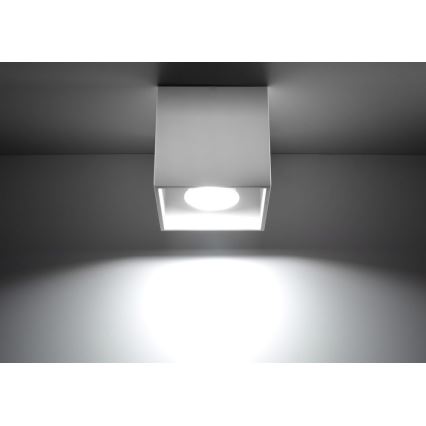 Spotlampe QUAD 1 1xGU10/10W/230V hvid