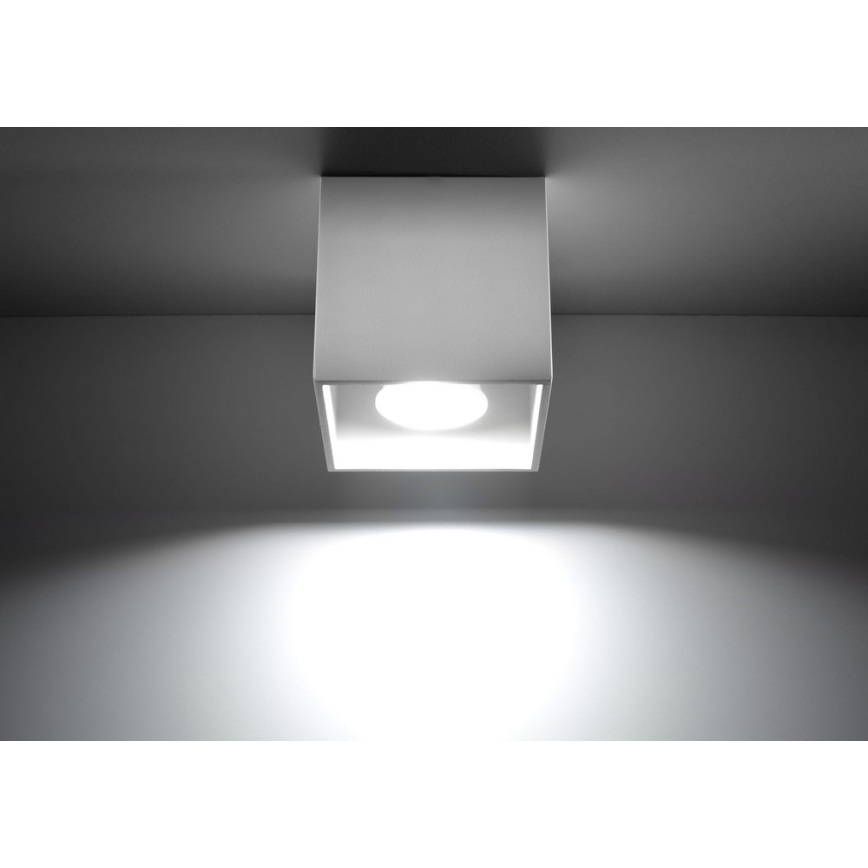 Spotlampe QUAD 1 1xGU10/10W/230V hvid