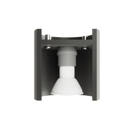 Spotlampe ORBIS 2 2xGU10/40W/230V grå