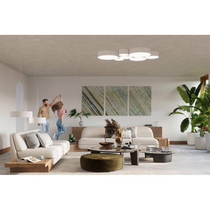 Sollux SL.0123 - Loftlampe ARENA 35 2xE27/60W/230V hvid