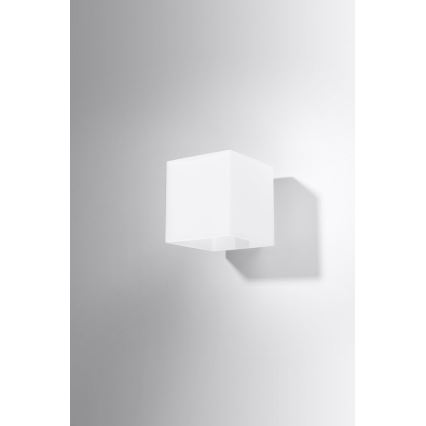 Vægspot RICO 1xG9/40W/230V glas/hvid